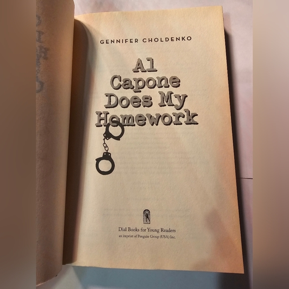 Al Capone does my homework kids book - Picture 1 of 7